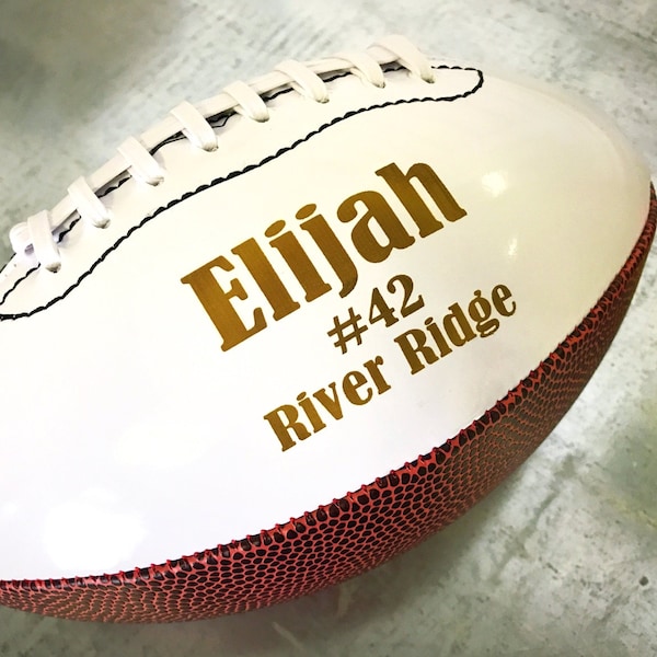 TEAM GIFT, Football Gift, Personalized Football, Sports Gift, Coaches Gift, Keepsake