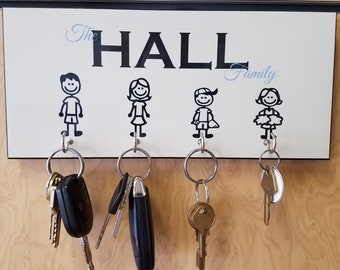 Personalized Key Holder, Housewarming Gift, Key Holders, Home Decor, Anniversary Gift, Realtor Gifts, Wedding Gift, Personalized Gift