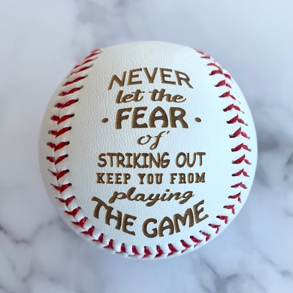 Baseball Quote, Team Balls, League Balls, Little league, Baseball Memorabilia