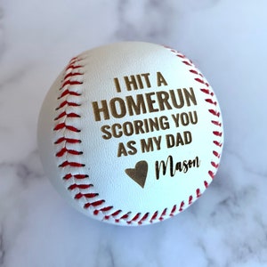 Fathers Day Baseball Personalized Gift