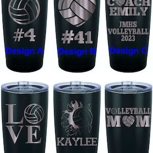 Volleyball Tumbler, Volleyball Gifts, Volleyball Team Gifts, Volleyball Mom, Volleyball Award, Volleyball Player Gift, Volleyball Coach Gift