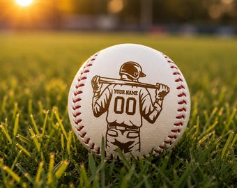 Personalized Engraved Baseball, Team Gift, League Ball