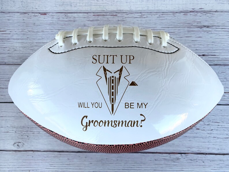 Propuesta de padrino de boda con temática de fútbol, ¿Quieres ser mi padrino de boda con temática de fútbol?, Regalo de propuesta de boda con temática de fútbol, Regalo para pedirle matrimonio al padrino, Recuerdo de la fiesta de bodas imagen 14