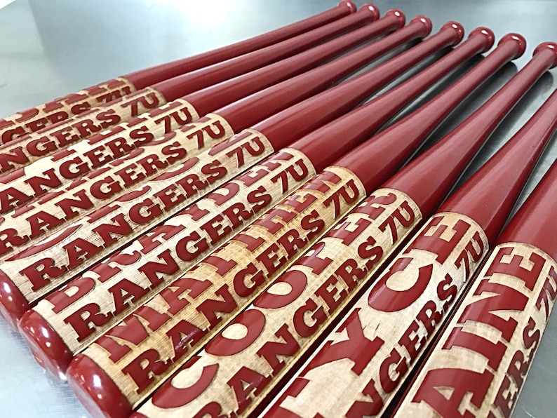 Baseball Team Gift Personalized Bat Mini Baseball Bat Etsy Australia