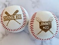 Personalized Baseballs, Team Balls, League Balls, Little league, Personalized Team Balls