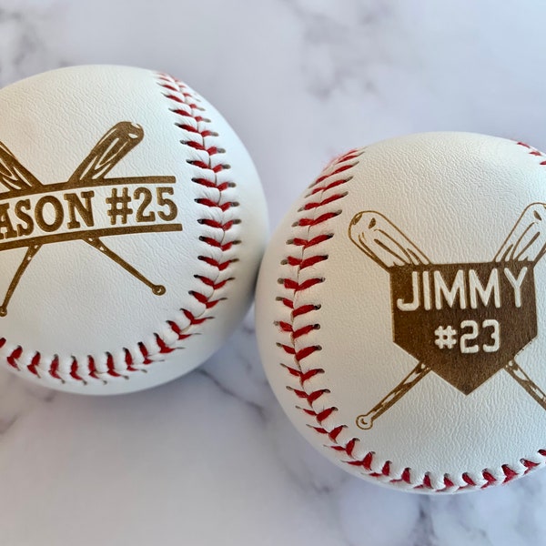 Personalized Baseballs, Team Balls, League Balls, Little league, Personalized Team Balls