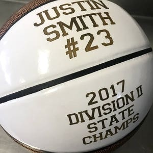 Personalized Basketball, Ring Bearer Gift, Engraved Basketball, Full Size Basketball, Groomsman, Christmas Gift, Sports, Keepsake