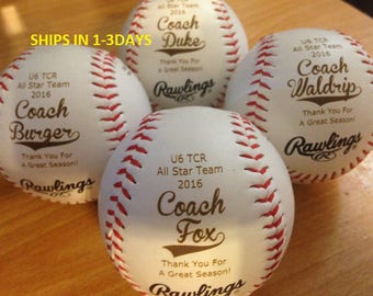 Personalized Baseballs, T-Ball, Tee Ball, Little league, Personalized, Team Balls, League Balls