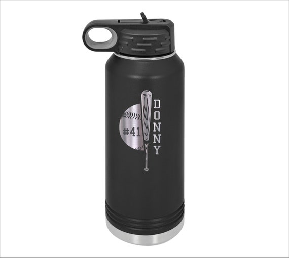 Personalized Baseball Tumbler Water Bottle, Baseball Team Tumbler, Baseball Team Gifts, Baseball Player Gift