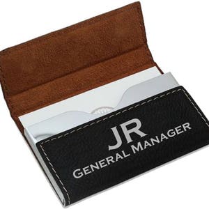 Personalized Business Card Holder, Customized Card Holder, Personalized Gift, Custom Card Case, Personalized Gift, Card Case, Credit Card