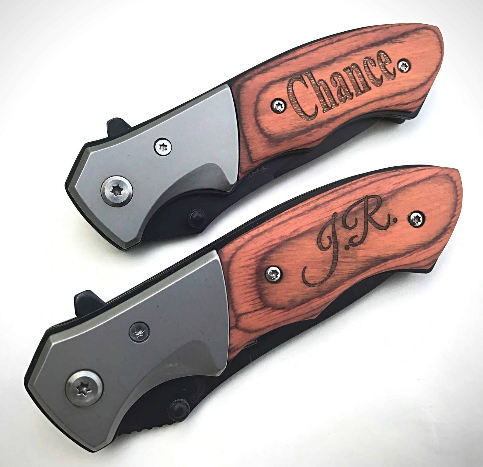 Personalized Pocket Knife Hunting Knife Gift for Men Etsy