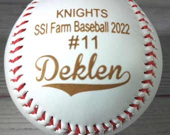 Personalized Baseballs, Team Balls, League Balls, T-Ball, Tee Ball, Little league, Personalized, Team Balls, League Balls