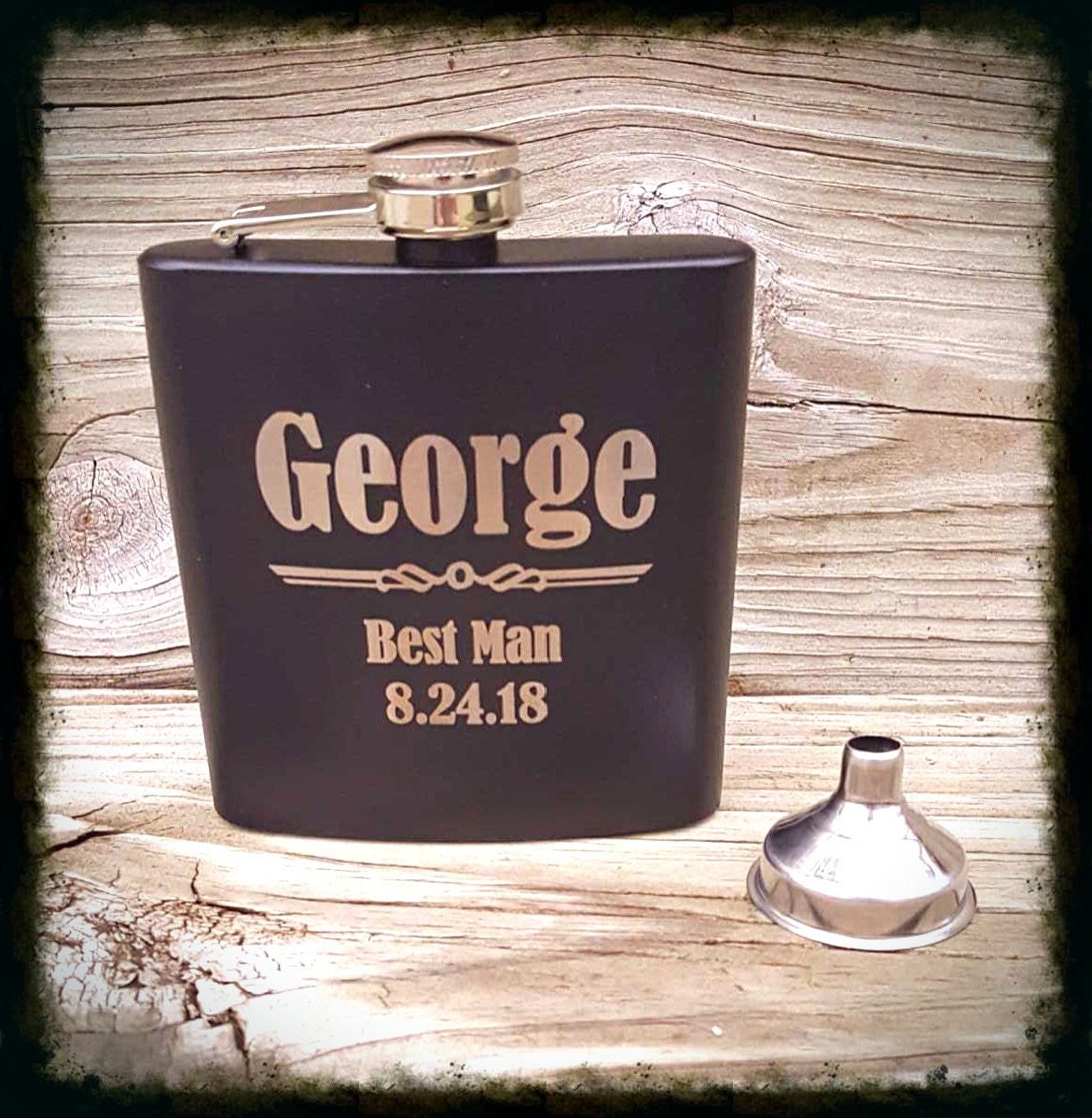 Personalized Flasks, Customized Flasks, Groomsmen Flask, Personalized Gifts, Wedding Gifts, Wedding Party Gifts, Groomsman, Ushers, Fathers