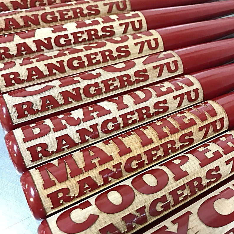 Baseball Team Gift Personalized Bat Mini Baseball Bat Etsy Australia