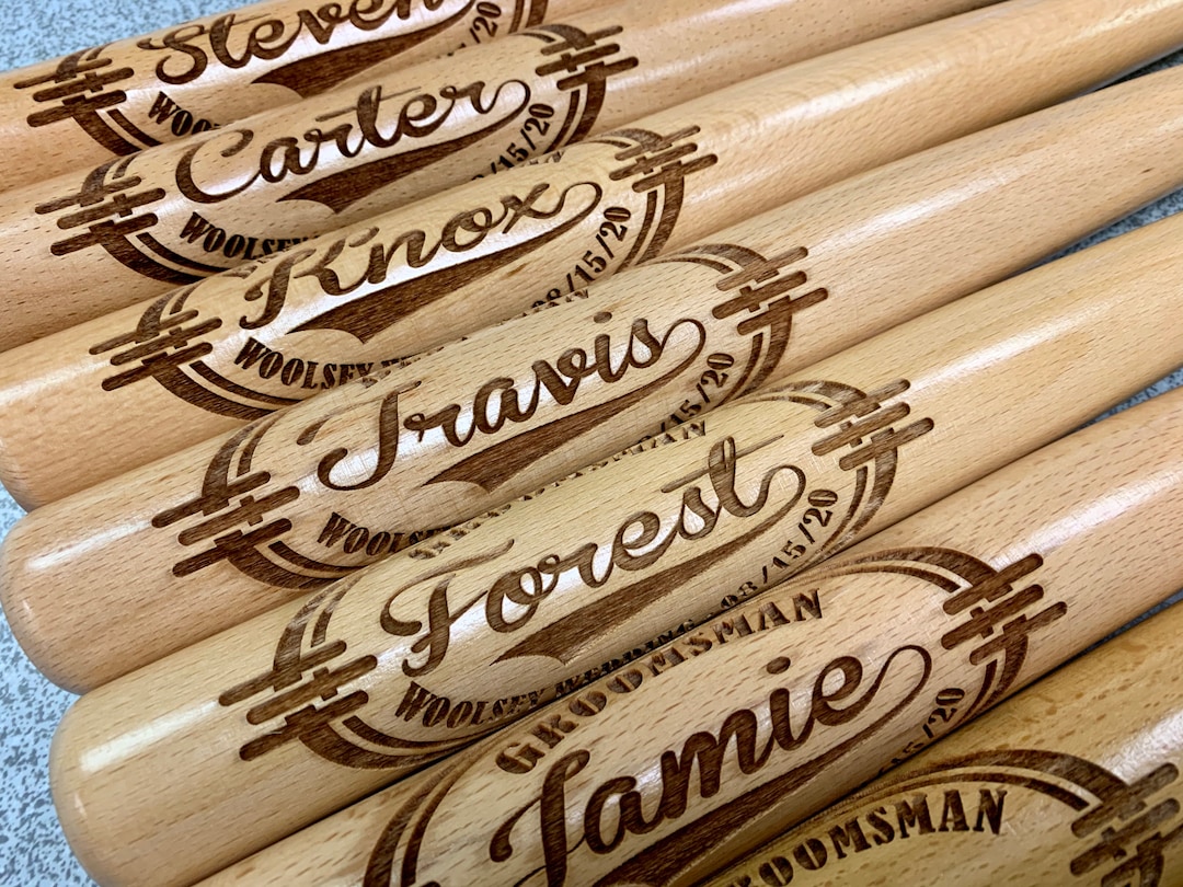 Ring Bearer Gift, Mini Baseball Bat, Personalized Bat, Coach Gift, Groomsmen Gift, Custom