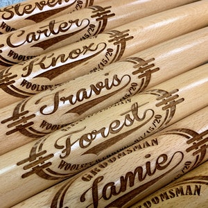Ring Bearer Gift, Mini Baseball Bat, Personalized Bat, Coach Gift, Groomsmen Gift, Custom Engraved, Baseball Bats, Gift for Him