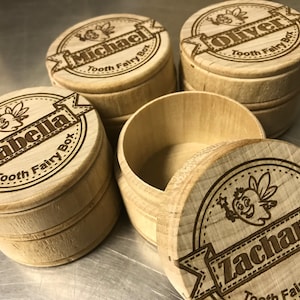 Caja del Hada de los Dientes, Caja de Baratijas, Caja de Recuerdos, Caja de Joyas, Caja de Baratijas de Madera, Caja del Hada de los Dientes Personalizada, Soporte para Dientes, Diente Perdido, Hada