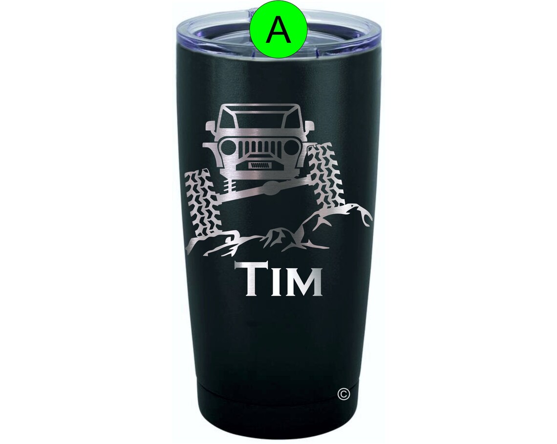 Personalized Jeep Tumbler 4x4 Offroader OffRoading Jeep Etsy