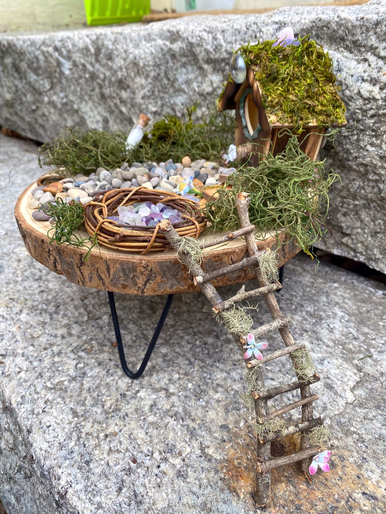 Fairy house kit fairy garden kit fairy house fairy Etsy