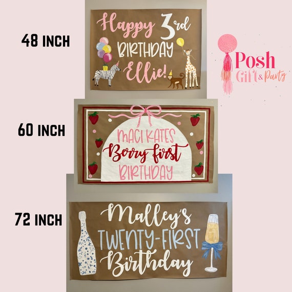 Mallard Duck Birthday Banner - 70.8x43.3 Inch Hunting Theme Party Backdrop For Indoor/Outdoor Decor - View #8