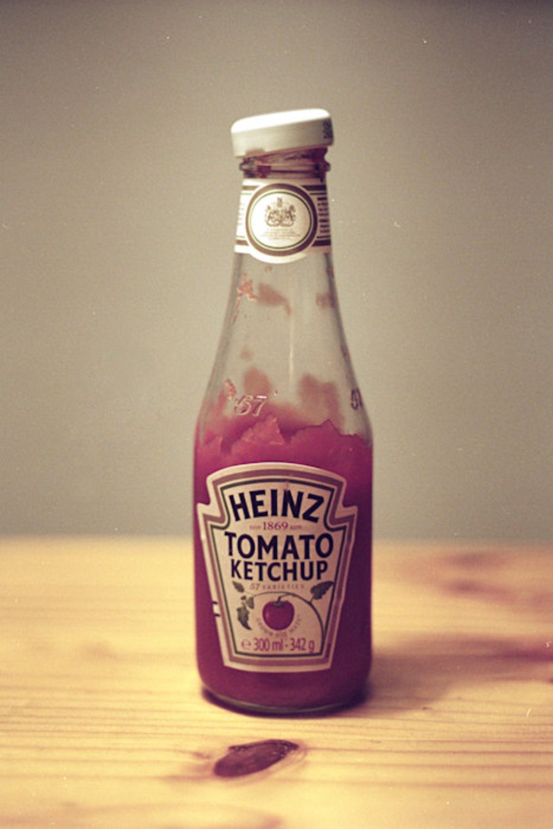 Heinz Ketchup Kitchen Wall Art Home Decor Interior Design Etsy