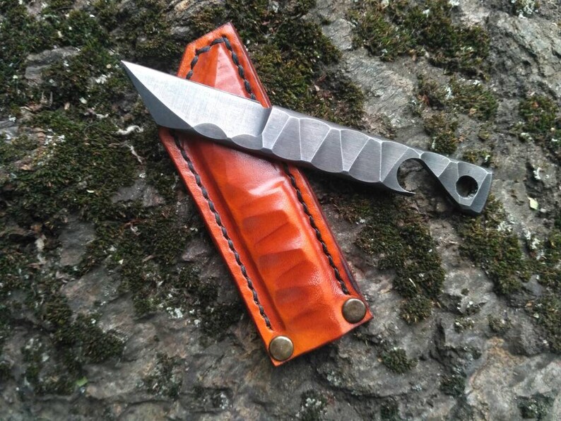 EDC scalpel with a bottle opener. Custom knife. EDC knife. Etsy