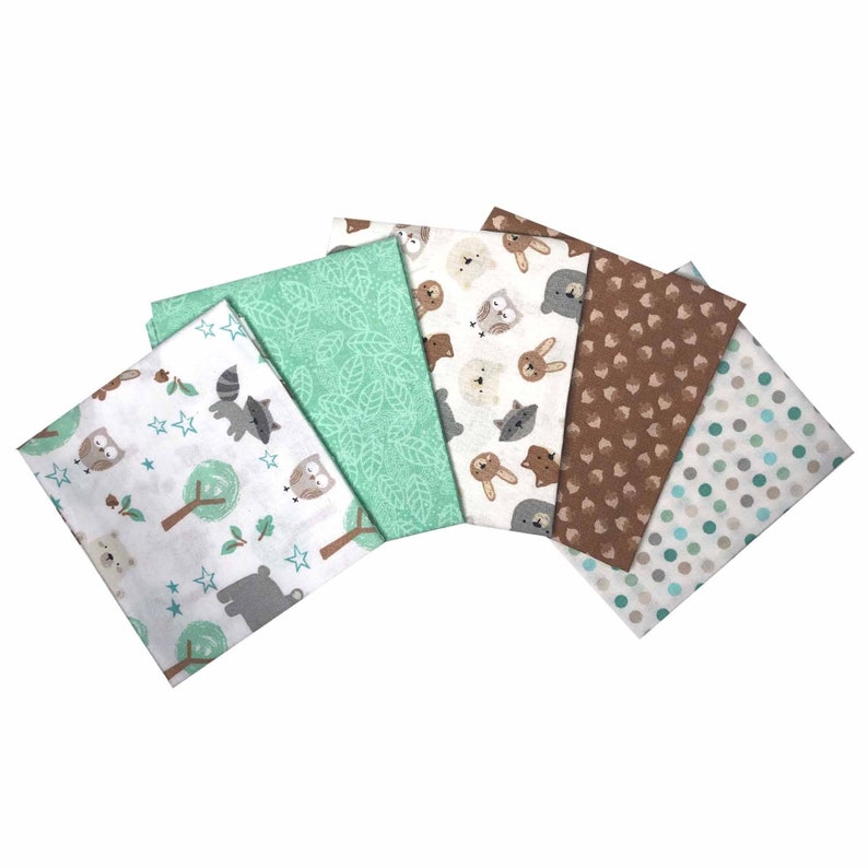 Cuarto gordo 5 paquete 100/% Algodón Patchwork Tela Artesanal ~ Londres