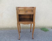 French Louis XV style side tables nightstands