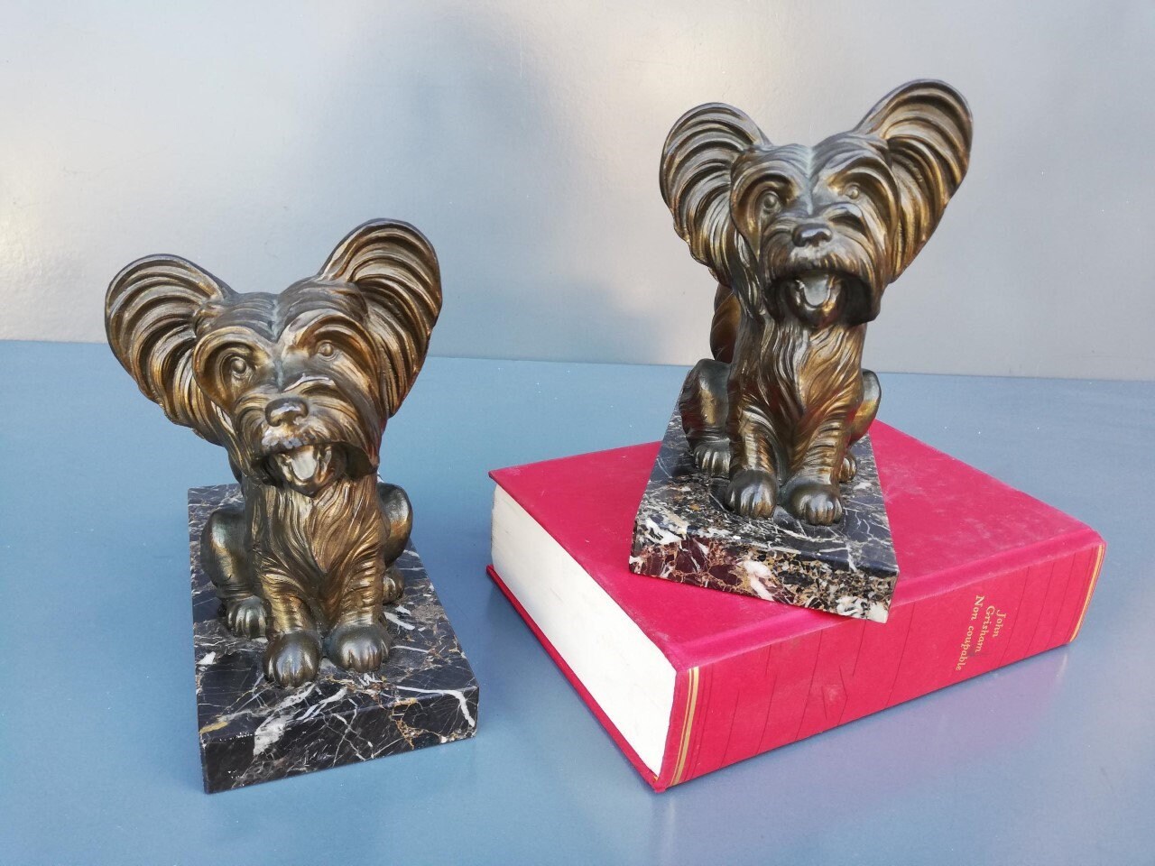 Paire de Serre Livres Art Déco