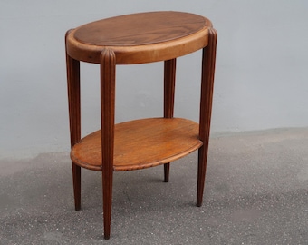 Vintage Art Deco bijzettafel uit de jaren 30.