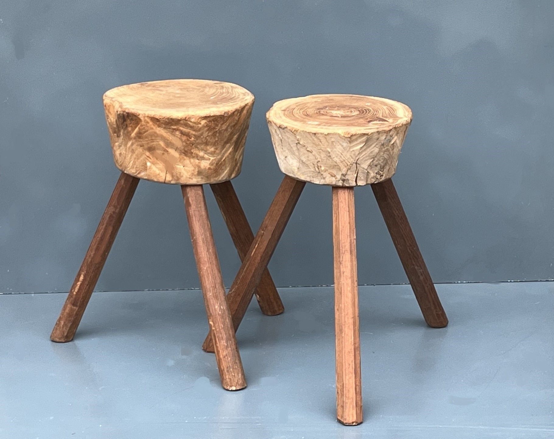 French Antique Stool シャルロットペリアン（シャルロット
