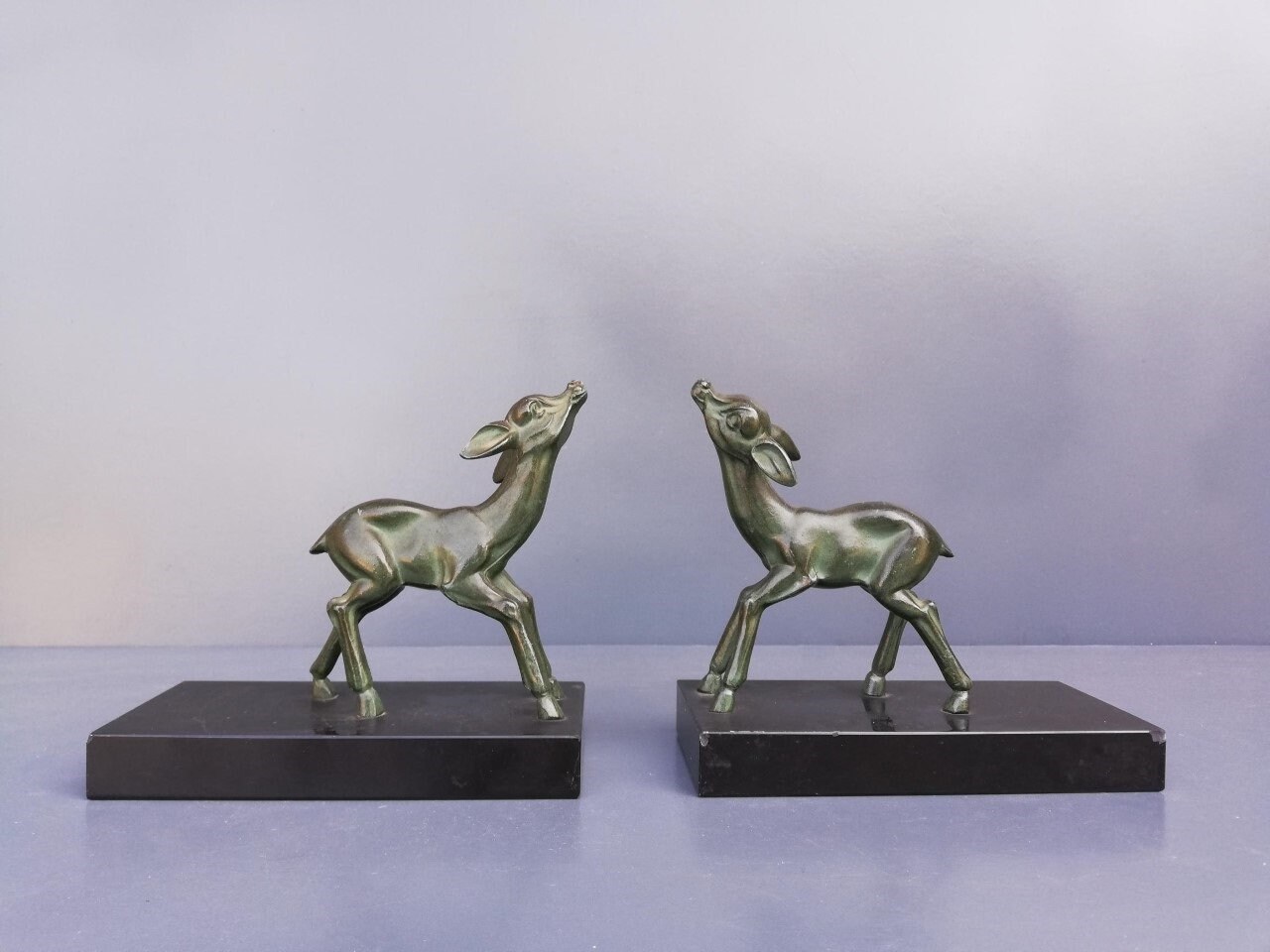 Paire de Serre Livres Art Déco 1930