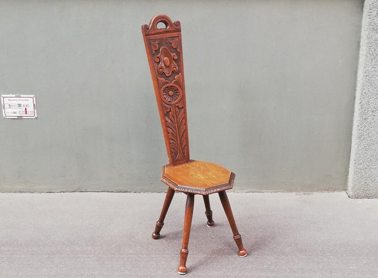 Chaise Enfant en Chêne Massif