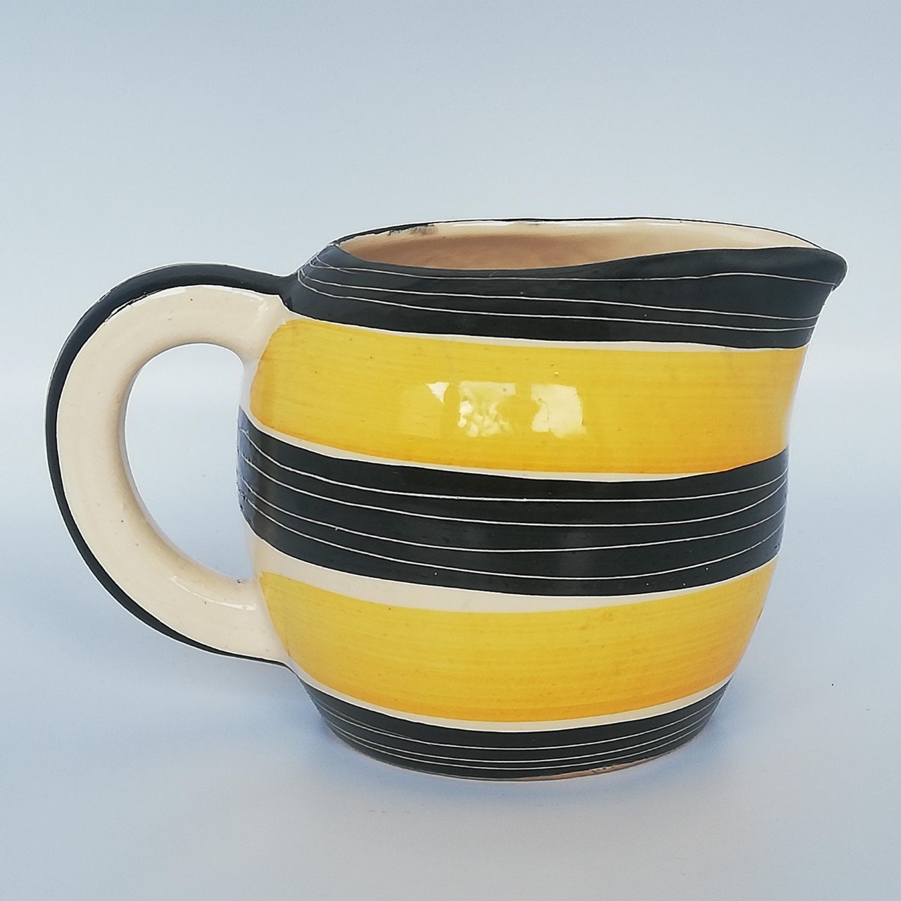 Pichet de Bistrot en Céramique Vintage.