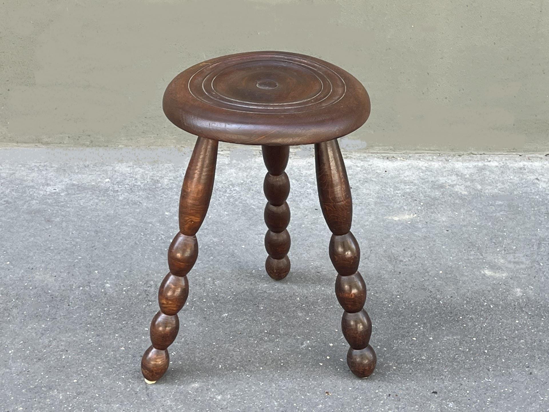 独特の上品 Vintage French Stool Etsy - 1950'/60's Circa スツール