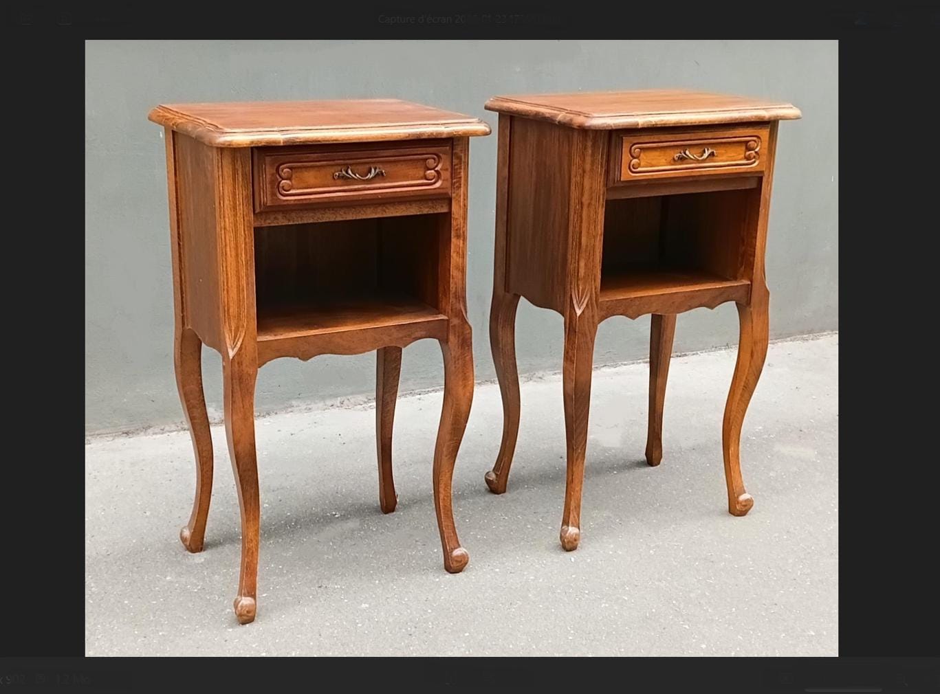 Louis xv side table - Etsy 日本