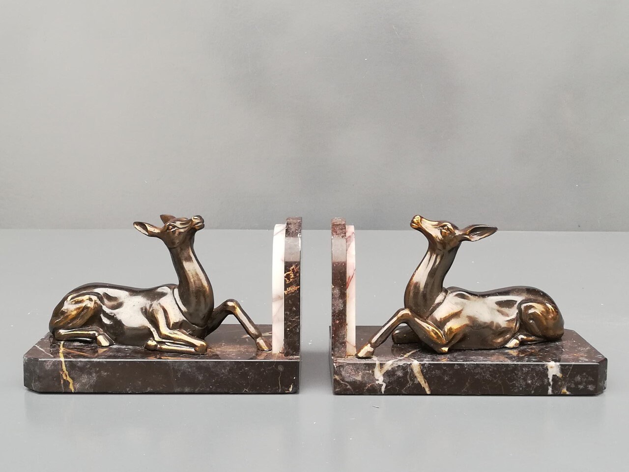 Paire de Serre Livres Art Déco 1930