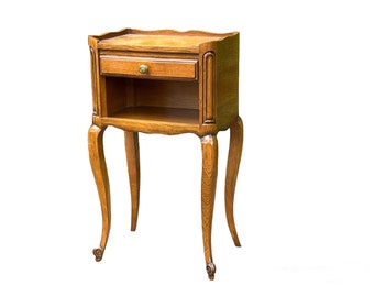 French Louis XV style side table nightstand