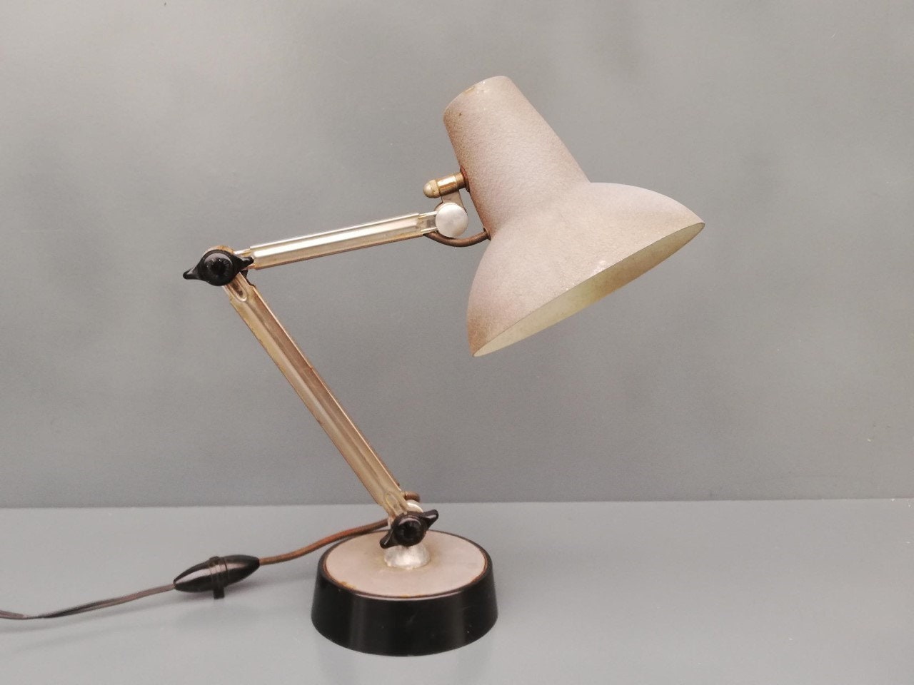 lampe de bureau années 60
