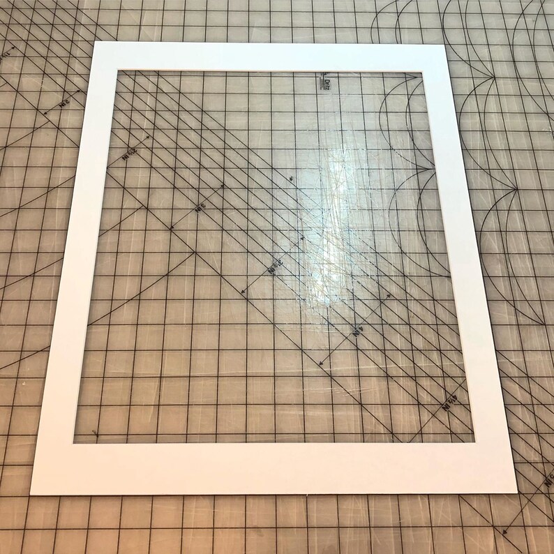 16x20 Custom Cut ARCHIVAL Mat for 16x20 Frame Perfect for Band Posters