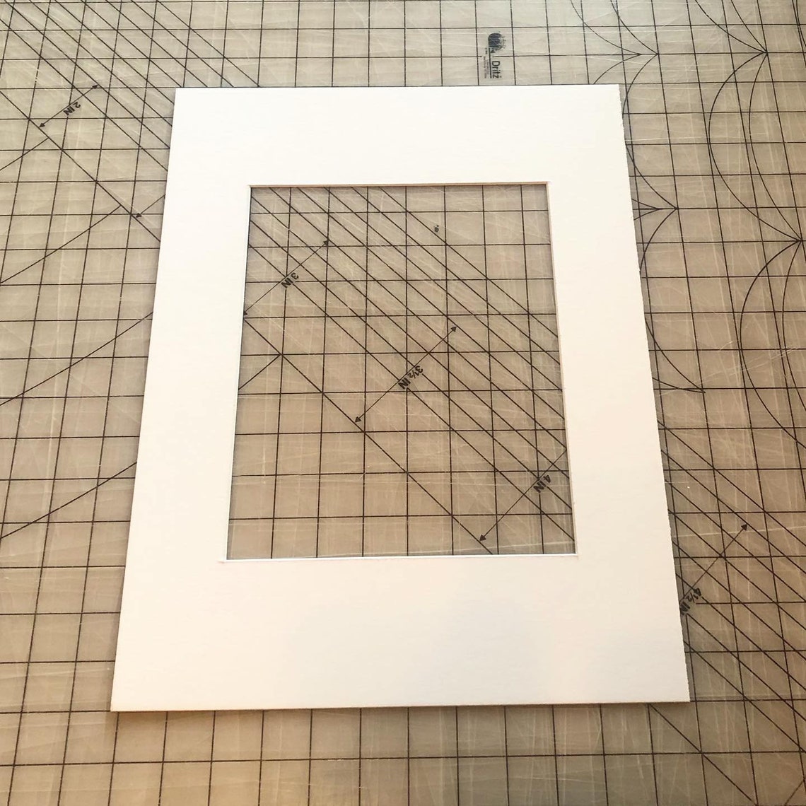 8x10 Window in a 12x16 Mat ARCHIVAL for 12x16 Frame Perfect for