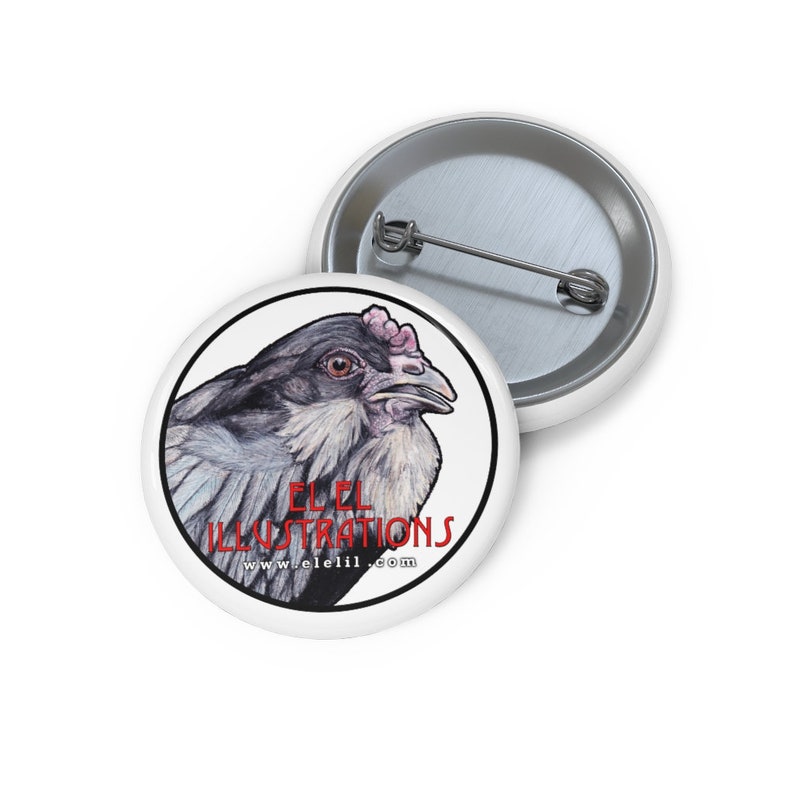 Fathead the Chicken Button