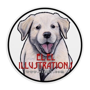 El El Illustrations Mouse Pad