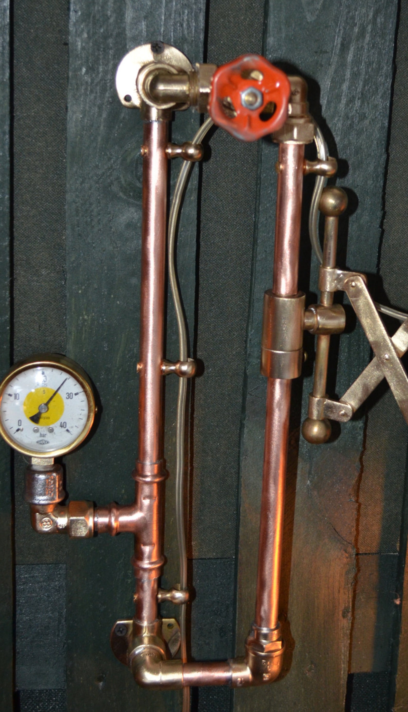 SOLD Steampunk Scissor Lamp Steampunk Light Industrial Etsy