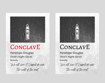 Poster del libro Conclave (serie Devil's Night) *Oggetto fisico*
