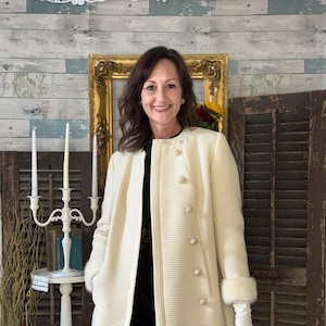 White Swing Jacket Etsy