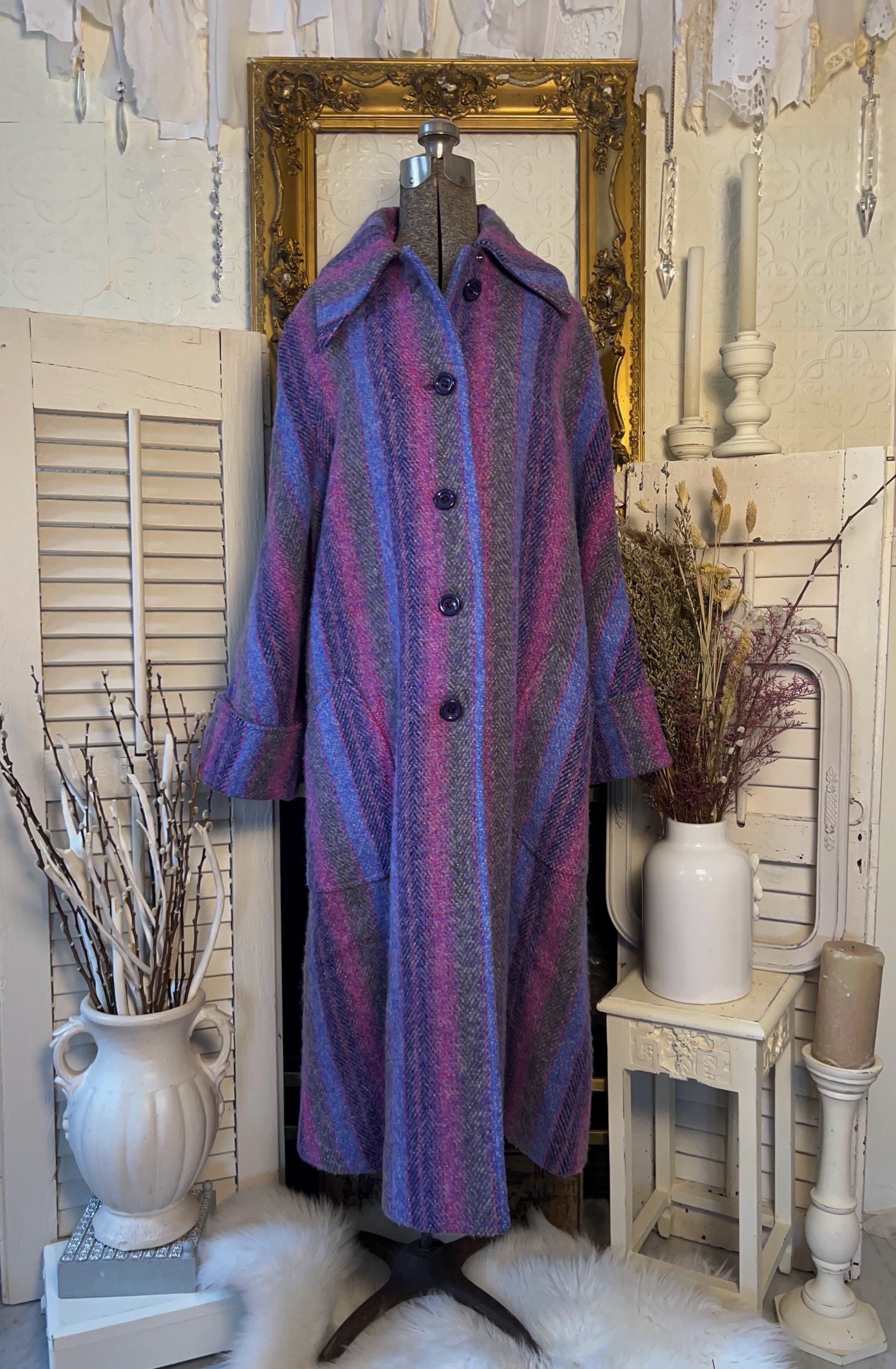 Vintage Mohair Coat - Etsy