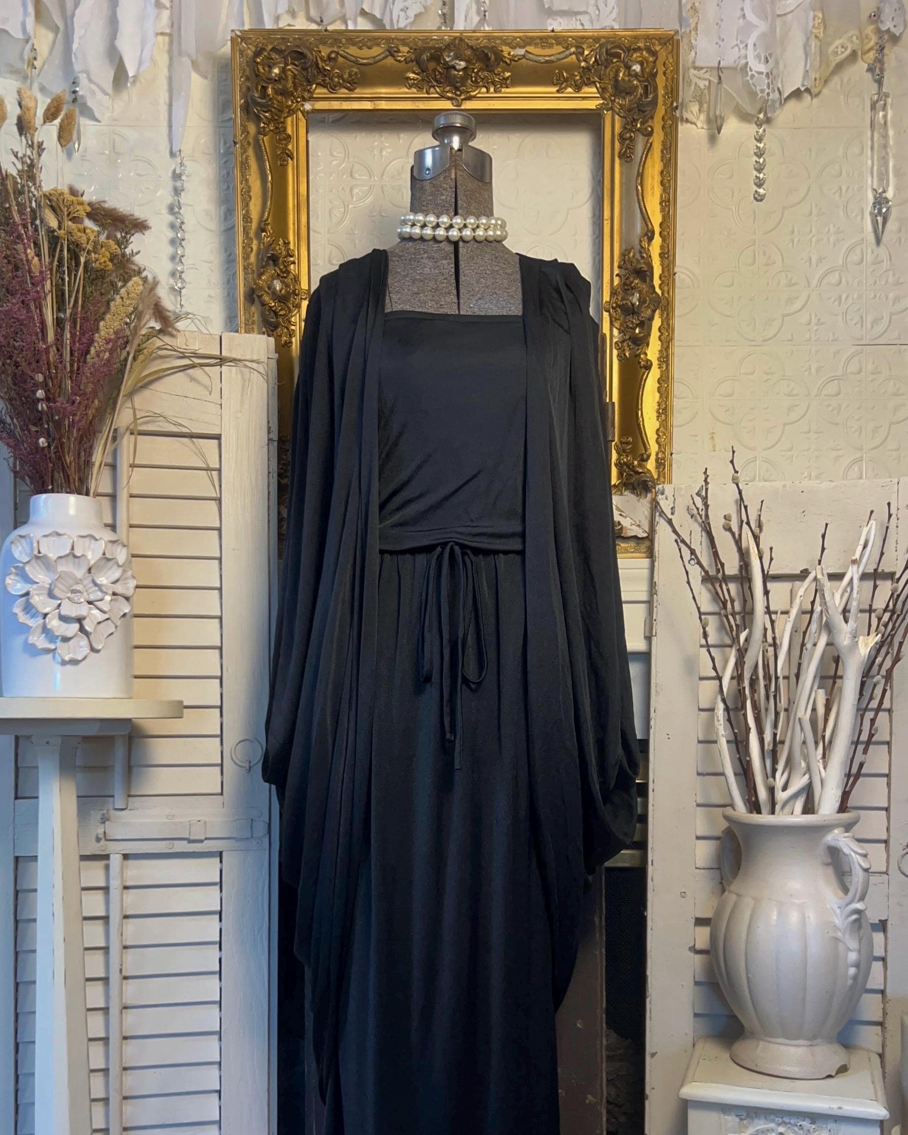 open lace back dress Cocoon Balloon Dress with Large Pockets Extra Large