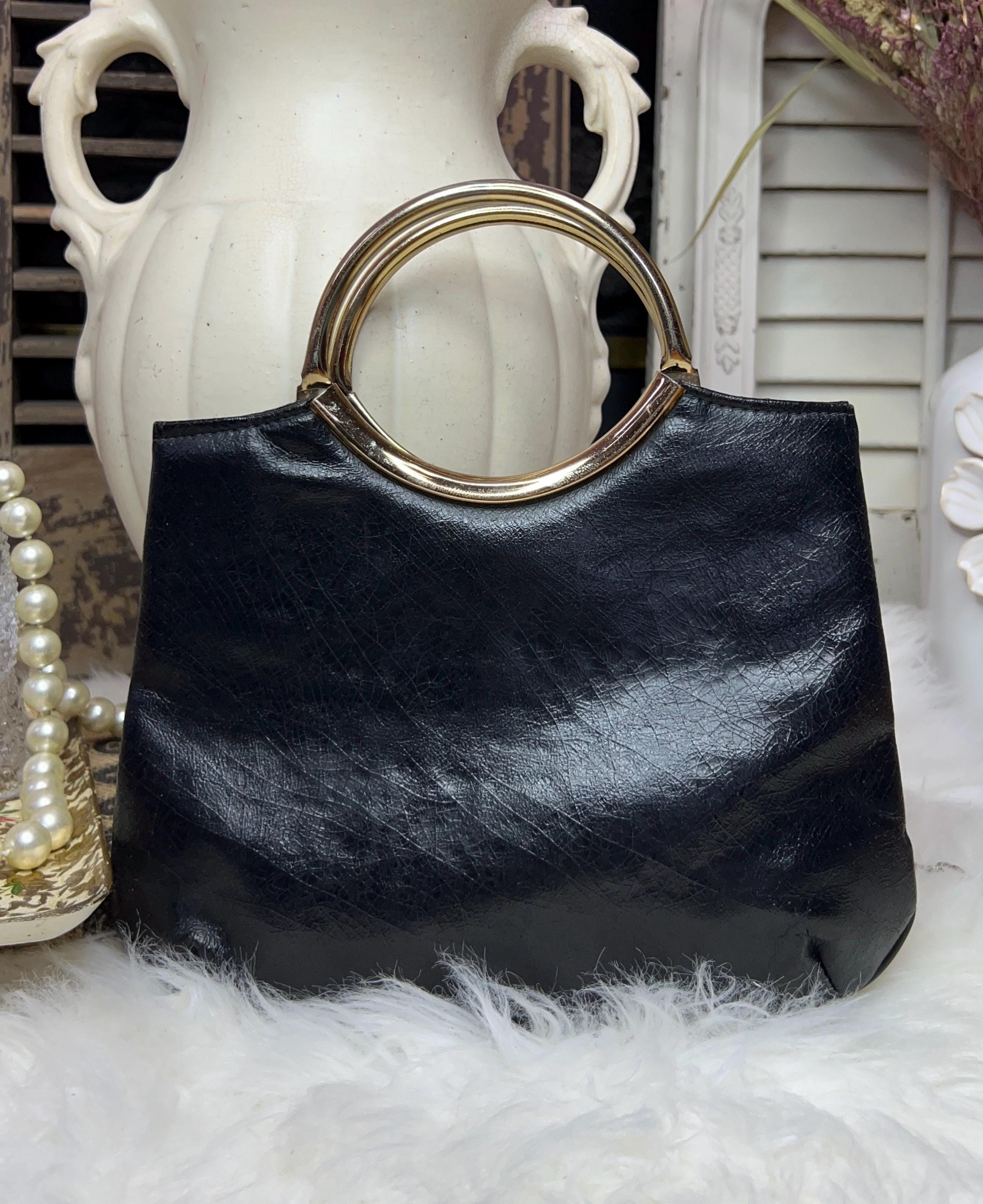 ショルダーバッグ・ポシェット PLINIO VISONA 25201-BLU NOTTE Shoulder Bags Borsa in pelle Plinio Visona Italy Black Pebble Leather Tote Bag Handbag