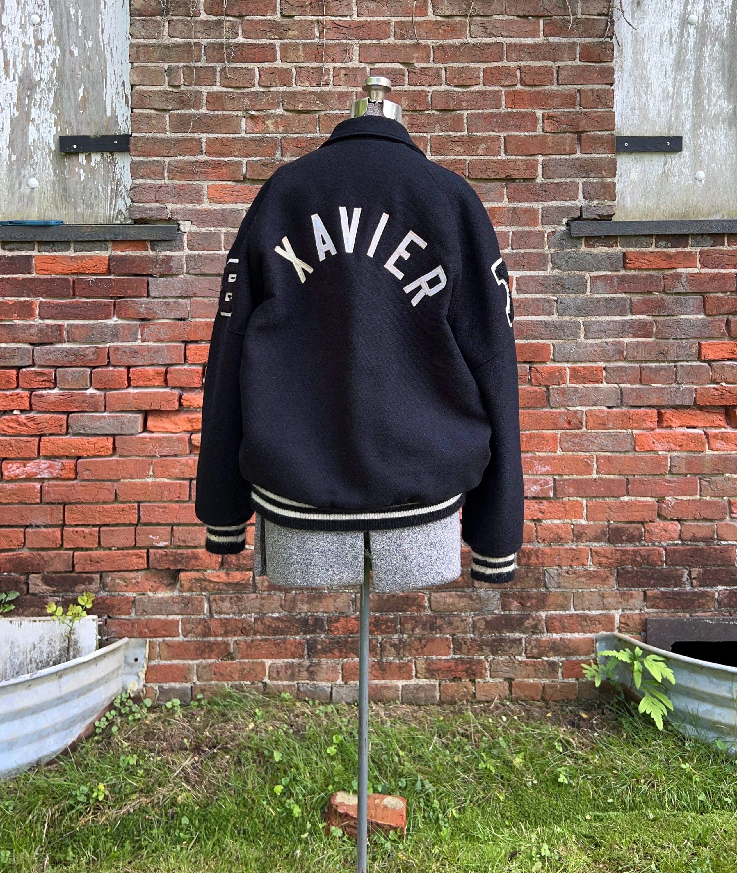 激レア美品 FCRB 23AW VARSITY JACKET BLACK L 313 Varsity Jacket (Black)